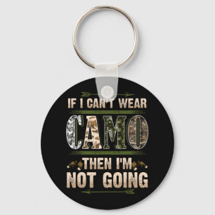 Funny Hunting Camo Hunters Buck Deer Country Redne Key Ring