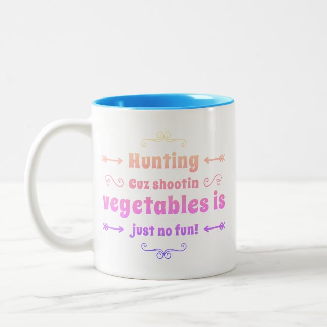 Funny Hunting Coffee Mug (Left)