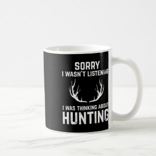 Funny Hunting For Bow And Rifle Deer Hunters Coffee Mug