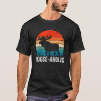 Funny Hunting Graphic Moose aholic Women Men Moose