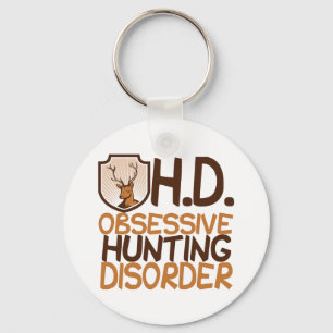 Funny Hunting Key Ring