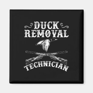 Funny Hunting Lover Graphic For Women And Men Duck Magnet
