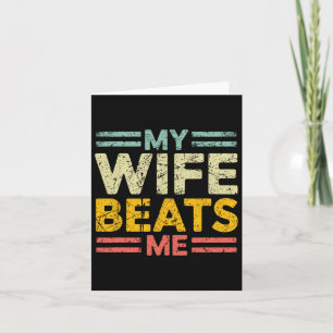 Funny Husband And Wife Quote Father’s Day Husband Card