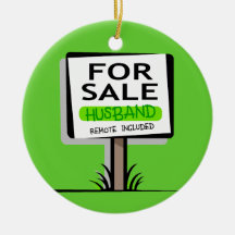 Funny Husband Christmas Ornament