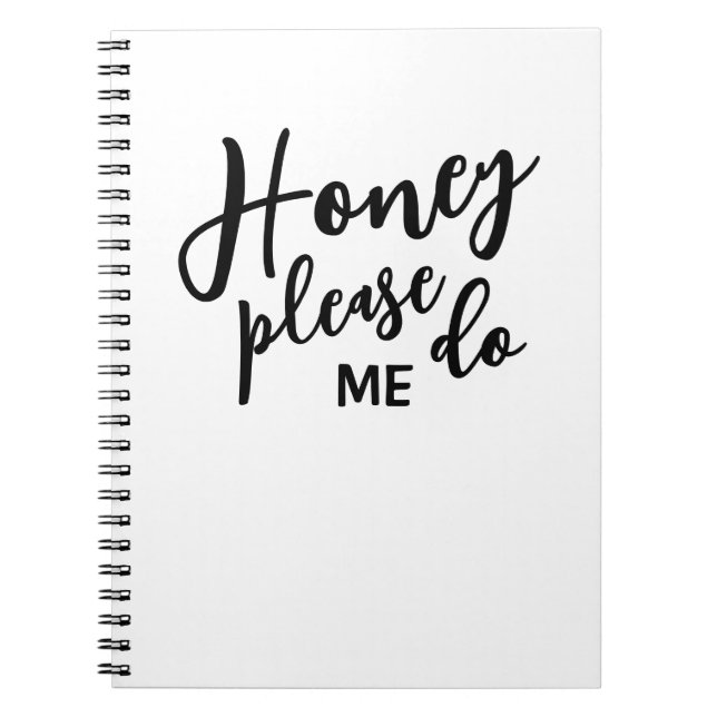 Funny Husband Honey Do List  Notebook (Front)
