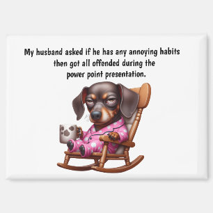 Funny Husband Humour Magnet
