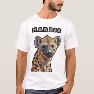 Funny Hyena Named Harris anti Biden and Kamala T-Shirt