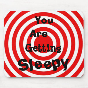 Funny Hypnotist Mouse Pad