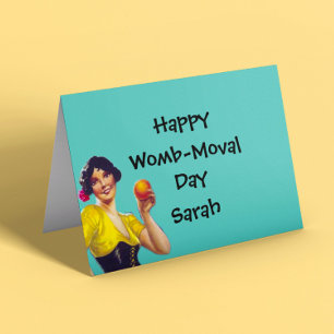 Funny Hysterectomy Removal Get Well Card