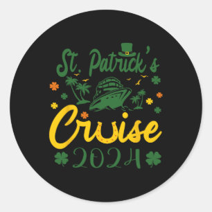 Funny I Always Carry A Little Pot With Me St Patri Classic Round Sticker