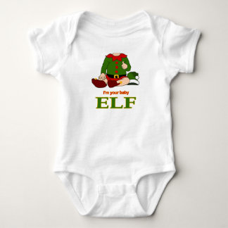 Funny I Am Your Baby Elf Bodysuit