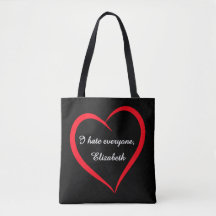 Funny I Hate Everyone Custom Name Introvert Sarcas