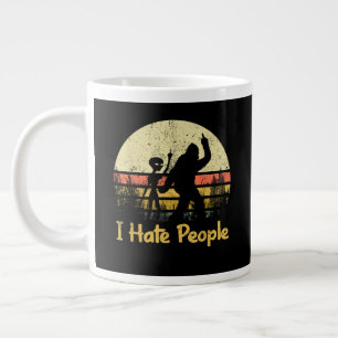 funny i hate people large coffee mug