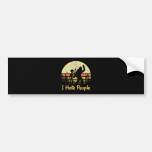 funny i hate people womens tshirts bumper sticker