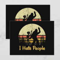 funny i hate people womens tshirts