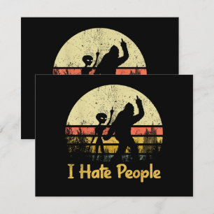 funny i hate people womens tshirts invitation