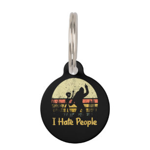 funny i hate people womens tshirts pet tag