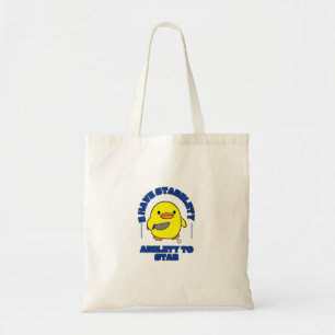 Funny I Have Stability Ability to Stab a Duck Tote Bag