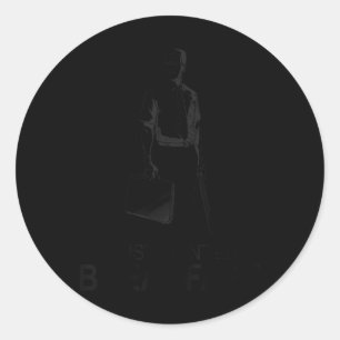 Funny I Just Wanted Breakfast Classic Round Sticker
