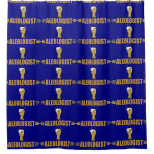 Funny I Love Beer Shower Curtain
