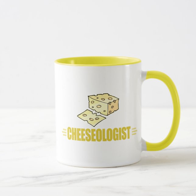 Funny I Love Cheese Mug (Right)