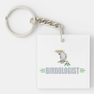 Funny I Love Cockatiels Key Ring
