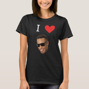 Funny I Love Husband Photo Personalized Wife T-Shirt