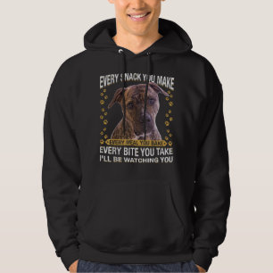 Funny I Love Mum Tattoo Pitbull Dog Mum Owner Moth Hoodie