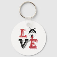 Funny I Love Siberian Husky I Heart My Dog Lover