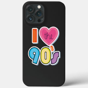 Funny I Love The 90's, 1990's Theme Party iPhone 13 Pro Max Case