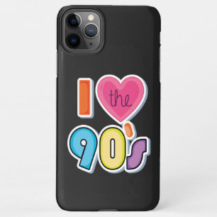 Funny I Love The 90's, 1990's Theme Party  iPhone 11Pro Max Case