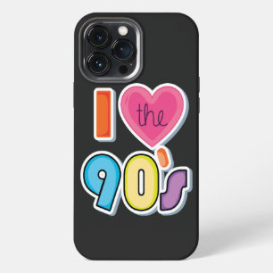 Funny I Love The 90's, 1990's Theme Party iPhone 13 Pro Max Case