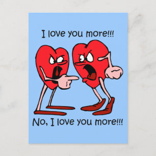 Funny I love you Postcard