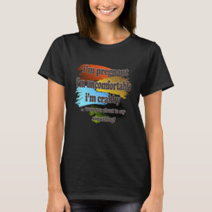 Funny I’m Pregnant Pregnancy Announcement T-Shirt