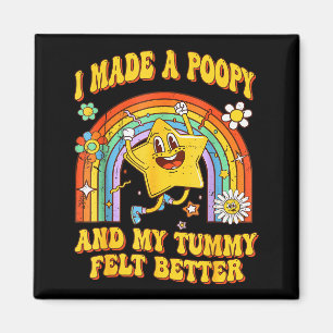 Funny I Made A Opy And My Tummy Felt Better Adult Magnet