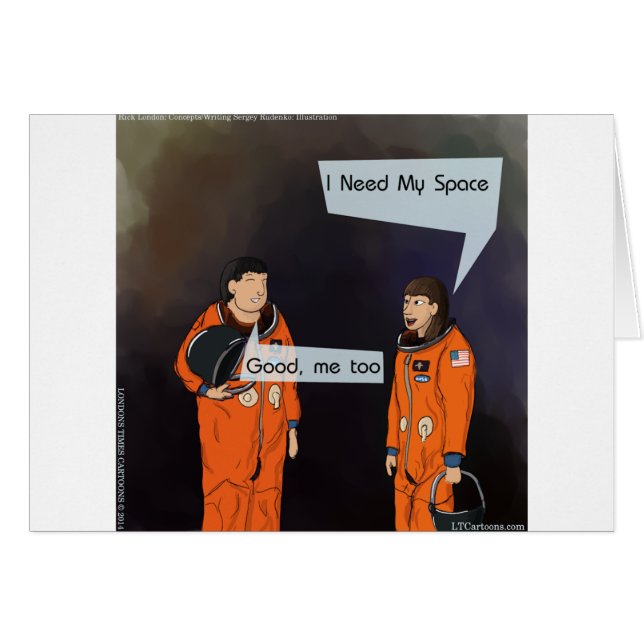 Funny I Need My Space (Front Horizontal)