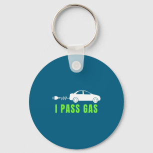 Funny I P Gas Electric Car I Love Evs Electri Key Ring