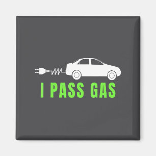 Funny I P Gas Electric Car I Love Evs Electri  Magnet
