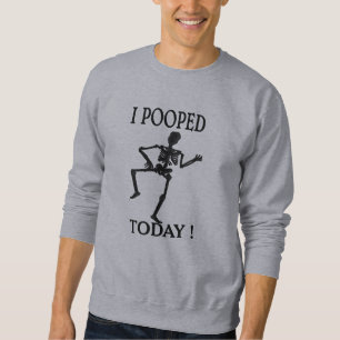funny i pooped today back to school shirt design