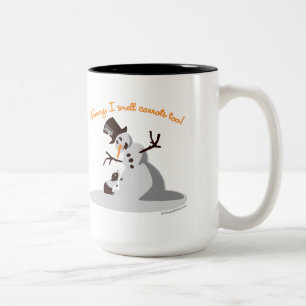 Funny, I Smell Carrots Too! Two-Tone Coffee Mug
