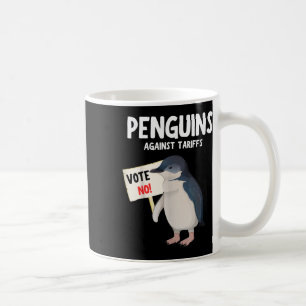 Funny I Stand With The Penguins, Penguins Against  Coffee Mug
