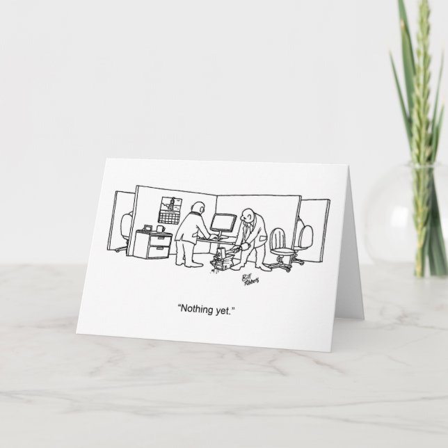 Funny I.T. Greeting Card (Front)