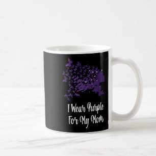 Funny I Wear Purple For My Mum Heimerheimer Awaren Coffee Mug