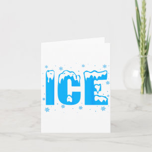 Funny Ice Costume Halloween 2024 Family Matching Card