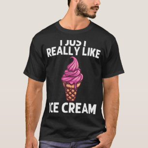 Funny Ice Cream Design Men Women Sprinkles Ice Cre T-Shirt