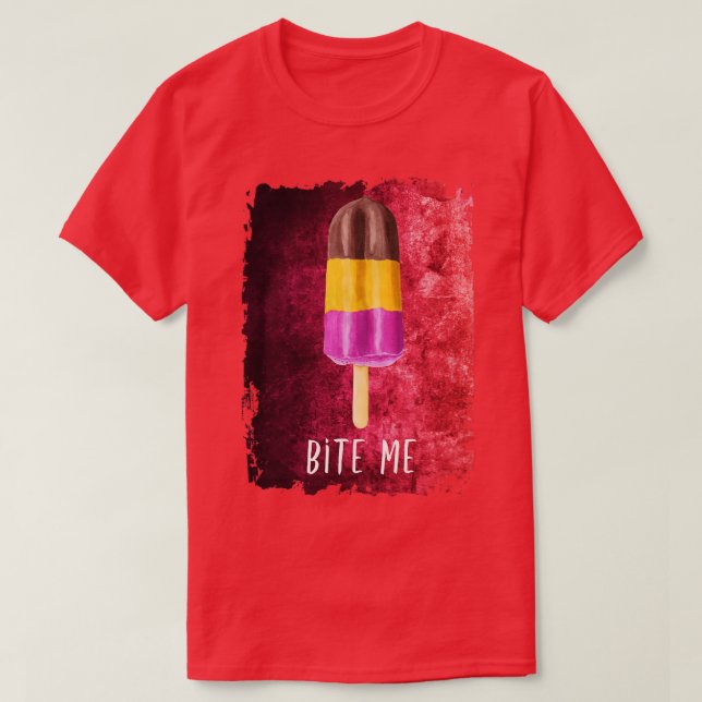 Funny Ice Cream T-Shirt (Design Front)