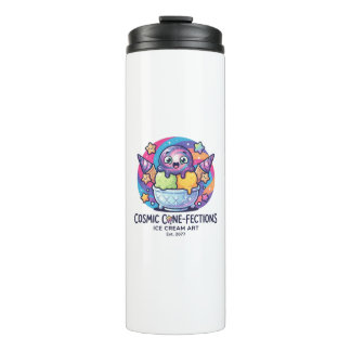 funny ice cream thermal tumbler