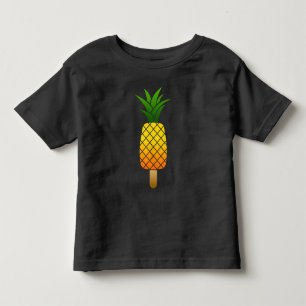 Funny Ice Drop Pineapple Refreshing Summer Fruit Toddler T-Shirt