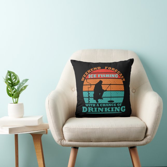 Funny Ice Fishing Cushion (Chair)