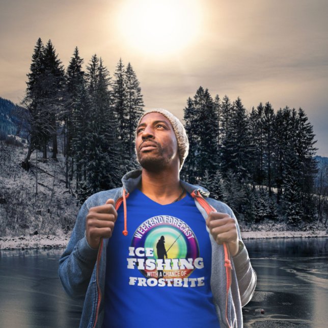 Funny Ice Fishing Frostbite T-Shirt (Creator Uploaded)